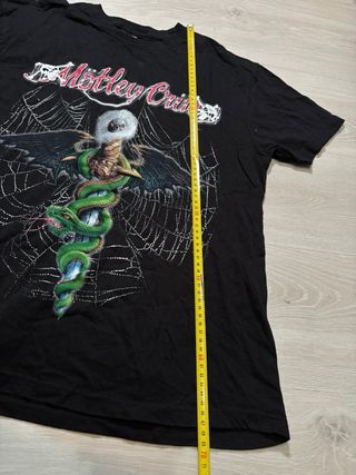 Camiseta Motley Crüe Negra Vintage rock heavy y2k
