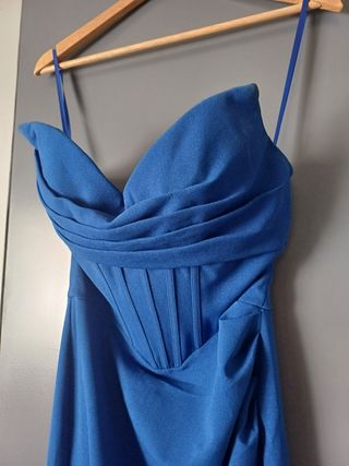 Vestido de fiesta azul