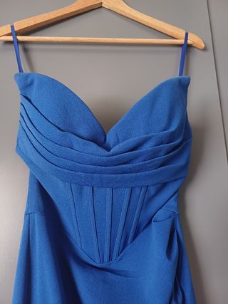 Vestido de fiesta azul