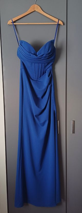 Vestido de fiesta azul