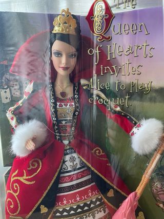 Barbie Reina de Corazones Alice in Wonderland