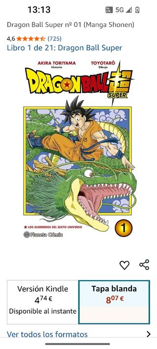 mangas dragon ball super