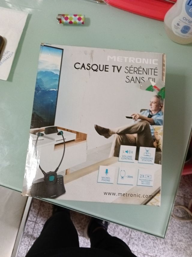 Cuffie TV wireless Metronic