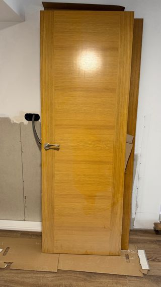 Puertas de madera en Roble.