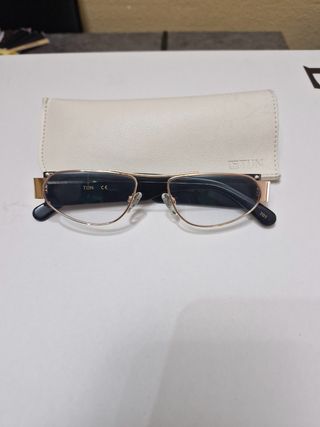 Gafas de lectura Situn negras y doradas