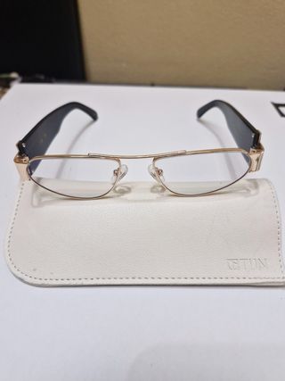 Gafas de lectura Situn negras y doradas