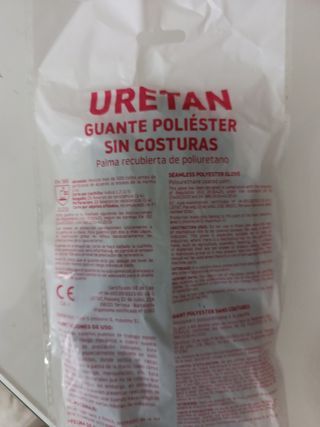10 pares Guantes de trabajo URETAN Talla 9