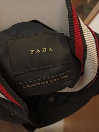 Cazadora Bomber Zara man Talla M
