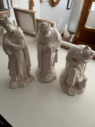 Figuras Reyes Magos Escayola