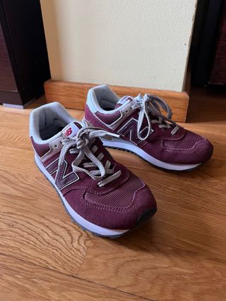 Zapatillas New Balance Burdeos Talla 38