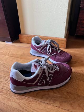 Zapatillas New Balance Burdeos Talla 38