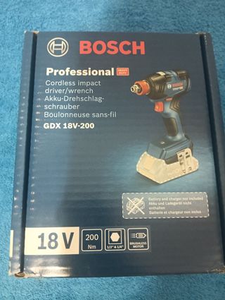 Bosch GDX 18V-200 Llave Impacto Profesional