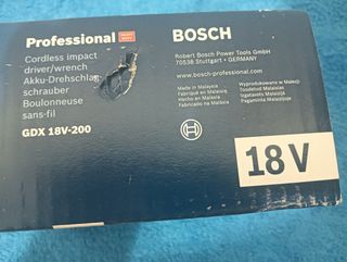 Bosch GDX 18V-200 Llave Impacto Profesional