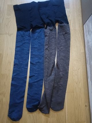 2 pares medias nuevas talla única