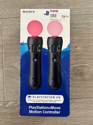 Pack 2 Mandos PlayStation Move Motion Controller