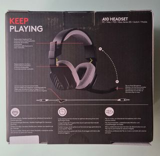 Auriculares Gaming Logitech A10 con micrófono