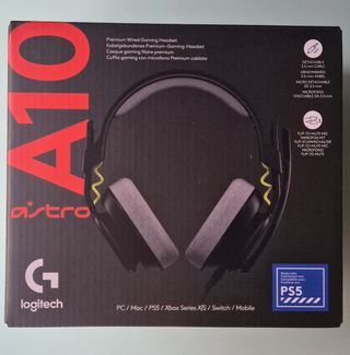 Auriculares Gaming Logitech A10 con micrófono