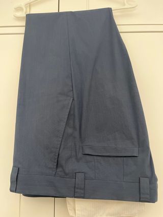 Pantalón de vestir gris caballero