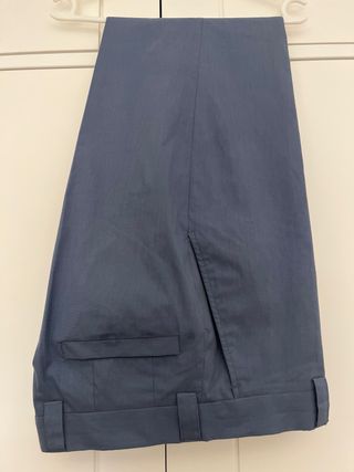 Pantalón de vestir gris caballero