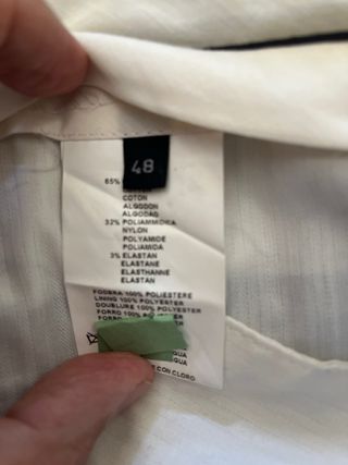 Pantalón de vestir gris caballero