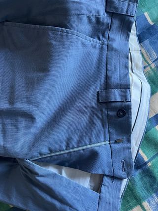 Pantalón de vestir gris caballero