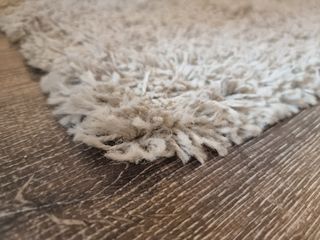 Alfombra beige de 160 x 230 cm