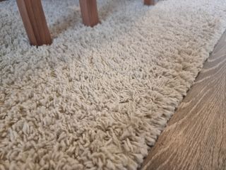 Alfombra beige de 160 x 230 cm
