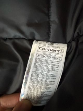 Abrigo Carhartt Trapper Parka Talla S