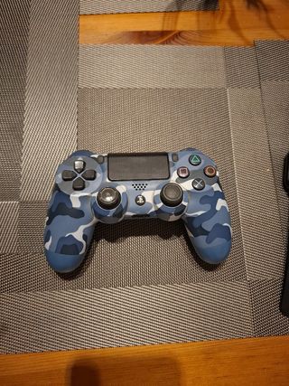 Mando PS4 Camuflaje Azul