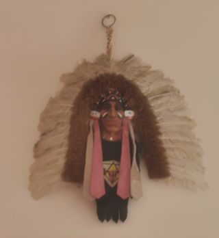 Scultura Geronimo Indiano Sioux