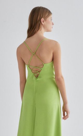 Vestido verde para eventos