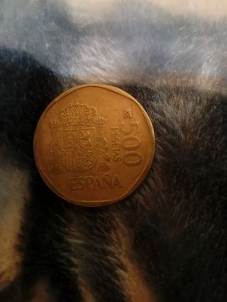 Moneda 500 Pesetas Juan Carlos I 1988