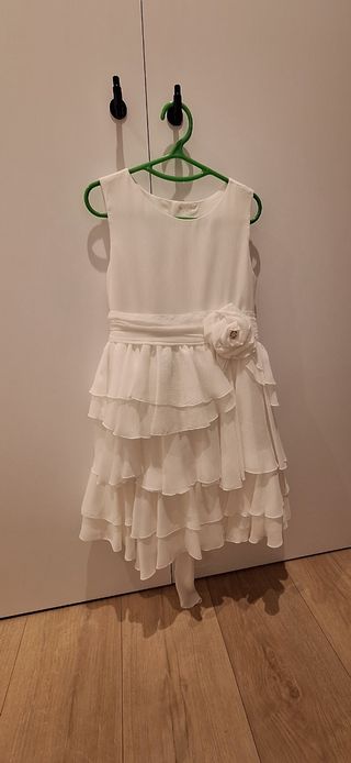 Vestido corto de comunión o ceremonia 12 años