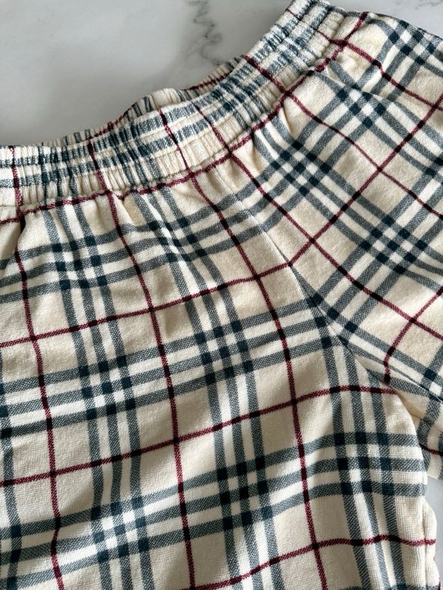 Pantalón corto Burberry cuadros