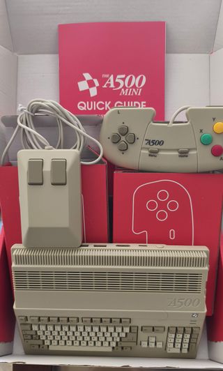 Commodore A500 Mini Consola Retro Beige