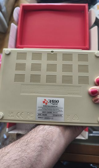 Commodore A500 Mini Consola Retro Beige