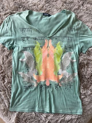 Camiseta Antony Morato verde con estampado