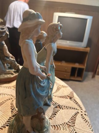 Conjunto figuras porcelana (6 piezas)