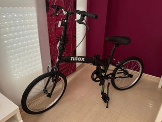 Bicicleta plegable Nilox sin usar