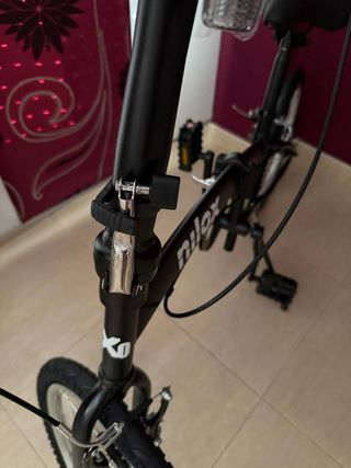 Bicicleta plegable Nilox sin usar
