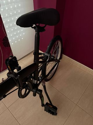 Bicicleta plegable Nilox sin usar