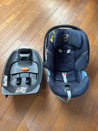 Cybex Aton 5 Silla de Coche + Base Isofix