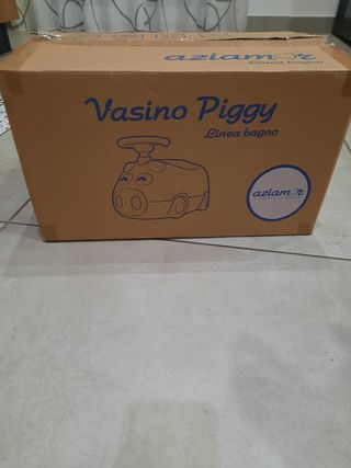 Vasino per bambini azzurro e rosa