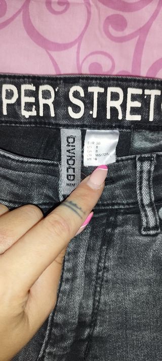 Lote 2 pantalones pitillo 