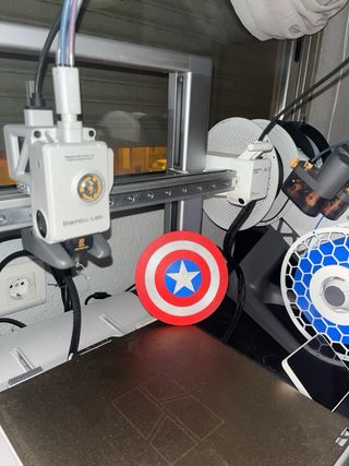 Escudo Capitán América Impresión 3D