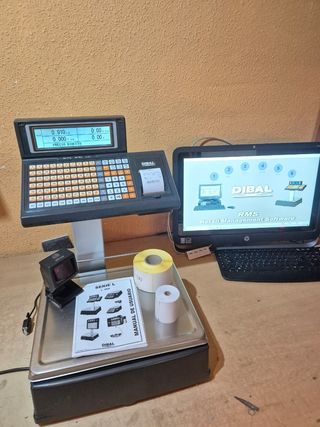 Balanza DIBAL con Escáner y GARANTIA 