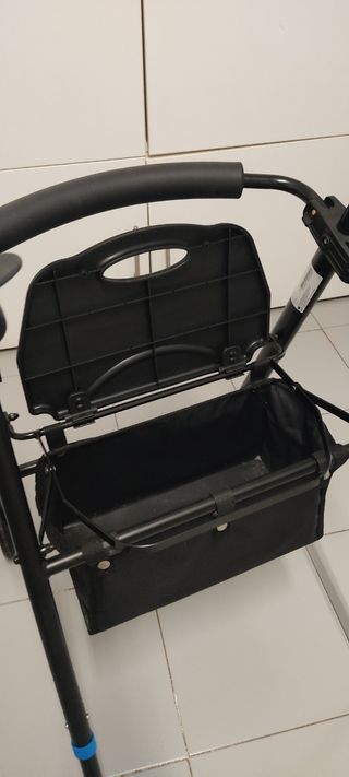 Andador Elite con asiento y ruedas