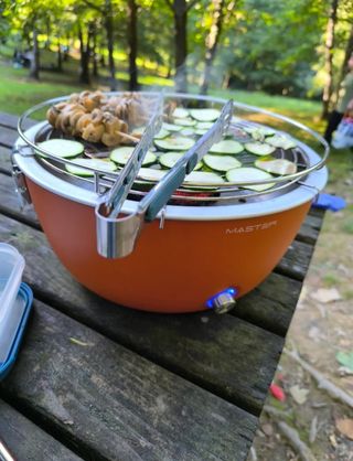 Barbecue senza fumo Lotus Grill Arancio