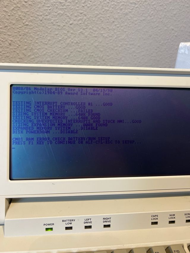 Computer portatile vintage IBM IMC 102NB