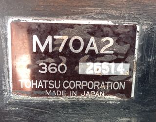 Motor fueraborda Tohatsu 70cv